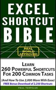 Excel Sphortcut Bible - 260 Powerful Shortcuts