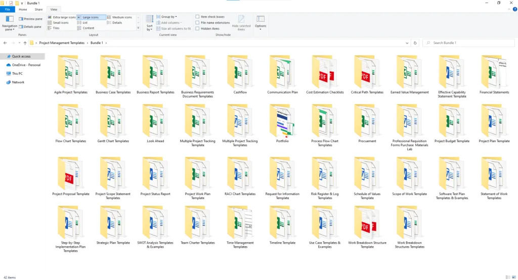 Project Management Toolkit Bundle - Screenshot_6