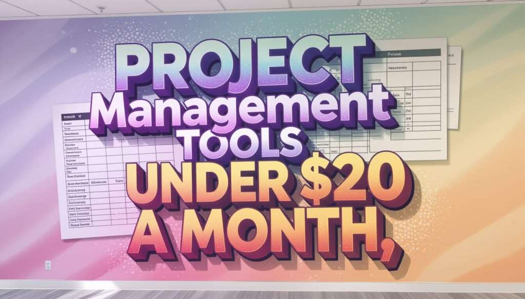 Project Management Tools Under $20 A Month_1