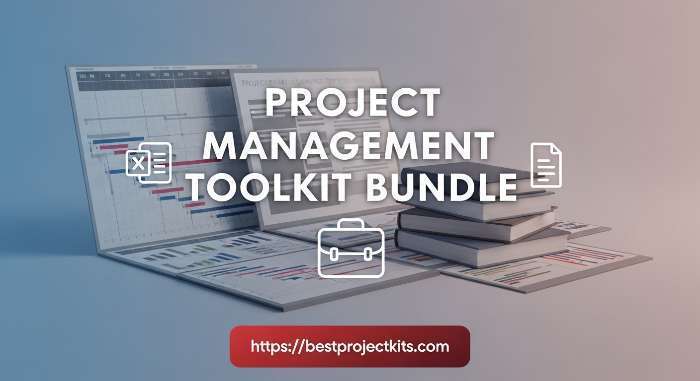 Ultimate Project Management Toolkit Bundle - Project Tracking Templates