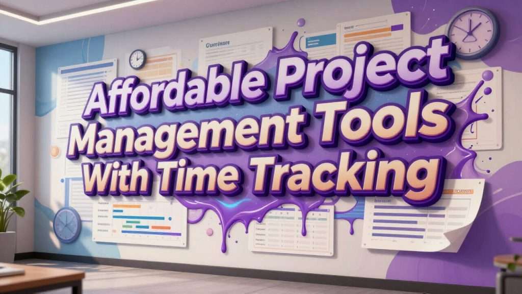 Affordable Project Management Tools With Time Tracking