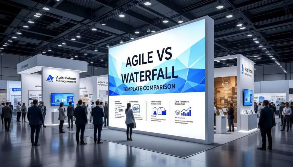 Agile Vs Waterfall Template Comparison_1