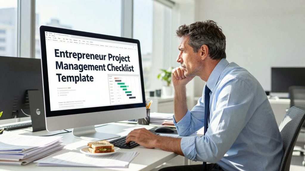 Entrepreneur Project Management Checklist Template_1